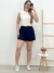 Short de Alfaiataria Azul Marinho 73113