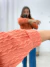 Cropped de tricot Salmão 91609 na internet