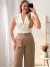 Cropped colete Branco 93312