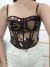 Corselet estampado Marrom 97071 na internet