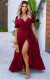 Vestido Longo Transpassado da RENASCENÇA FEMININA