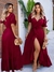 Vestido Longo Transpassado da RENASCENÇA FEMININA - comprar online