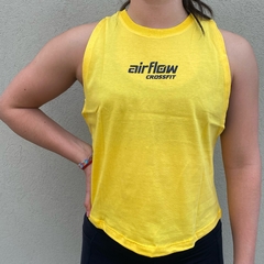 Crop top "KB" amarillo - Complex