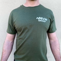 Remera "BURPEE" verde militar - comprar online