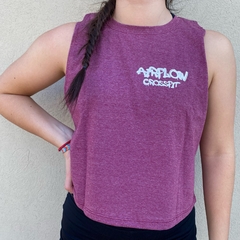 Crop top "BURPEE" uva en internet