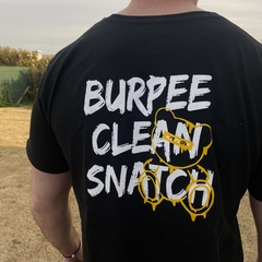 Remera “BURPEE” negra en internet