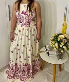 vestido violeta