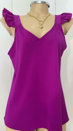 Blusa alça Babado