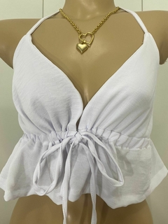 Cropped Babado - comprar online