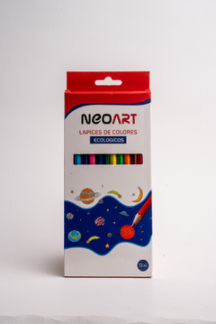 Lápices de Colores Ecológicos NEO ART x12