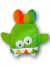 Mochila Tiburón Verde