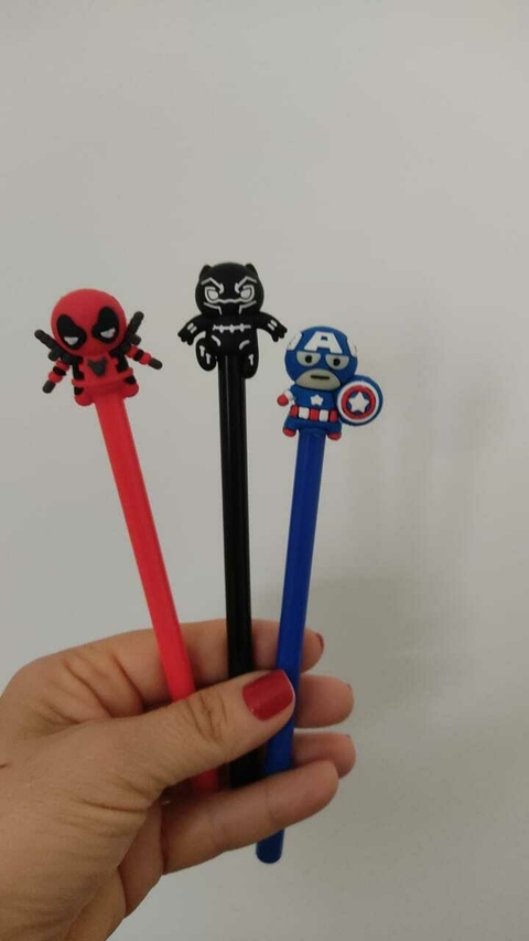 Caneta Super Heróis