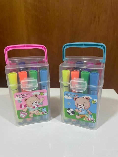 Kit canetas hidrográficas