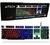 Teclado Gamer Blanco Aitech Retroiluminado Luces Rgb