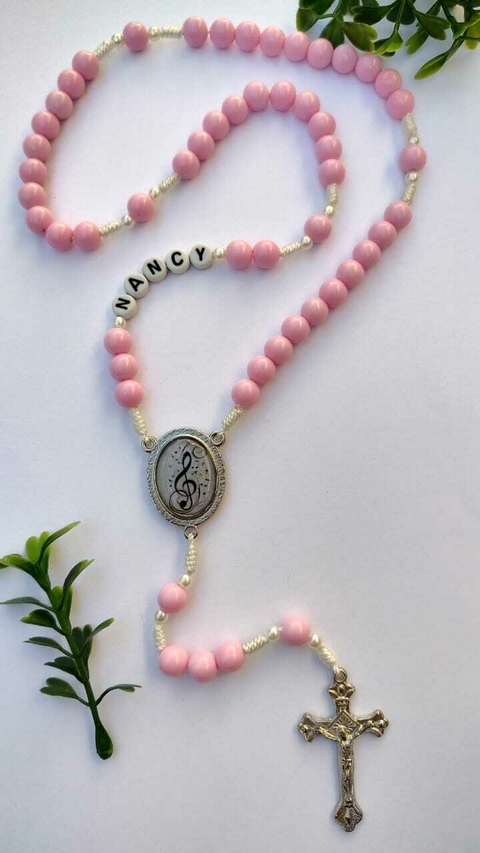 Terço Músico Personalizado