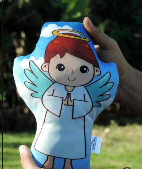 Almofadinha Anjinho da Guarda menino
