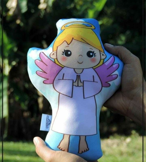 Almofadinha Anjinho da Guarda Menina