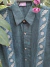 Guayabera cyan - comprar en línea