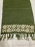 Rebozo flores blancas