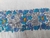 Rebozo flores azules
