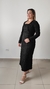 Vestido Suede Encorpado Bordado - Marye Modas