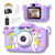 Cartoon Unicorn Mini Camera for Kids, Presentes de aniversário, Brinquedos para meninas e meninos, 1080P HD, 2 "Screen, 32 GB SD Card, Record Life Cam