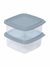 CONJ. 2 ORGANIZADORES QUADRADOS HOME 690ML SORTIDOS - comprar online