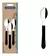 COLHER SOPA C/3 PRETA LEME TRAMONTINA