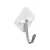 GANCHO ADES WHITE LOSANGO 5PCS na internet