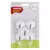 GANCHO ADES WHITE LOSANGO 5PCS - Komprão Utilidades - tudo para sua casa ou empresa