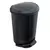LIXEIRA C PEDAL 45L PRETA