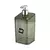 PORTA SABONETE LIQ. SLIM PRETO TRANSLUCIDO - comprar online