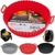 Forma Para Air Fryer De Silicone Antiaderente - Sem Sujeira