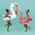 BOIA CISNE PEROLADO ROSA C/ ABERTURA en internet