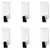 GANCHO ADES INOX RETANG 6PCS na internet