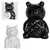 ENFEITE DECORATIVO URSO 7CM - comprar online