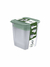 CONJ ORGANIZADORES QUADRADOS ALTOS HOME 1,95L/1L/625ML SORTIDOS - Komprão Utilidades - tudo para sua casa ou empresa