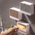 Saboneteira Suporte Com Fixacao Em Adesivo - Komprão Utilidades - tudo para sua casa ou empresa
