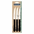 FACA CHURRASCO PRETA LEME C/3 TRAMONTINA - comprar online