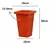 VASO QUAD COLUNA CERAMICO 19L 29X44X29CM - comprar online