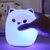 Luminaria Silicone Touch Led Sensor Colorido Recarregavel - comprar online