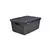 ORGANIZADOR JUTTA 16L C TAMPA PRETO 40,5 X 27,9 X 17,3 CM