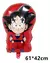 Silueta Goku Sonriente (60cm)