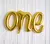 Globos frase "One" gigante - comprar online