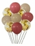 Set de Globos x10u, Retro . (Ver variantes)