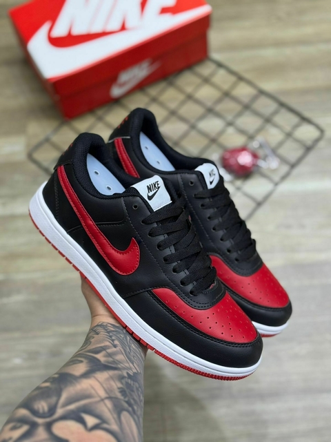 NK Court Vision "Preto e Vermelho" - PRONTA ENTREGA - comprar online