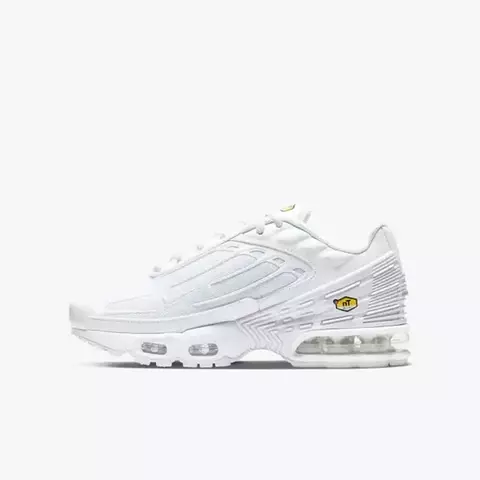 NK AIR MAX PLUS TN III ''TRIPLE WHITE'' - PRONTA ENTREGA