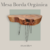 Mesa de Madeira Rústica Maciça 70x44 cm