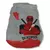 Soquete Adulto Dead Pool Gris