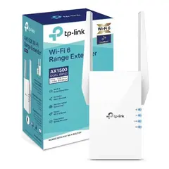 EXTENSOR TP-LINK RE505X WIFI6 AX1500 GIGABIT ANTENAS EXTERNAS